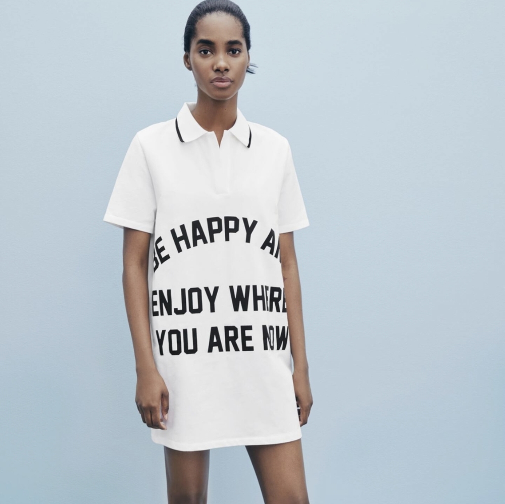 Zara Tshirt Dress